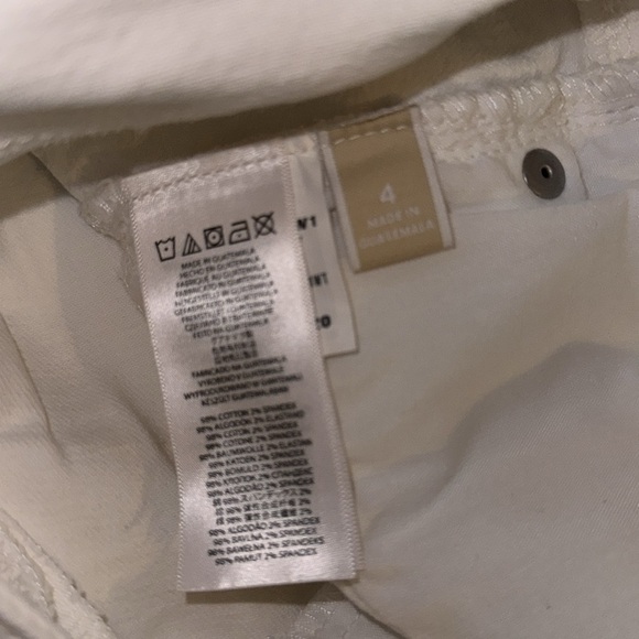 WHITE MICHAEL KORS STRETCH JEANS - Picture 3 of 3